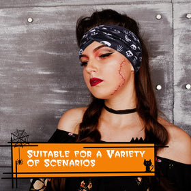 All 6 HAUHC Halloween headbands displayed together