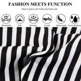 All 6 TERSE Stripe Headbands displayed together