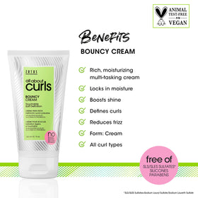 ALL ABOUT CURLS Bouncy Cream Styling texture close-up
