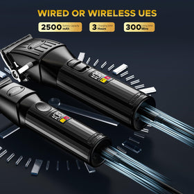 All accessories included with Solati hair clippers set
