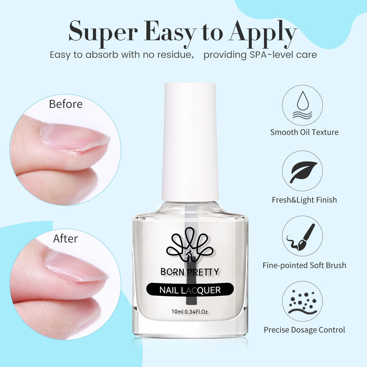 All components of Born Pretty Nail Prep Kit displayed