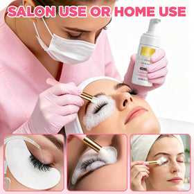All components of WOZUTUNT eyelash extension kit displayed
