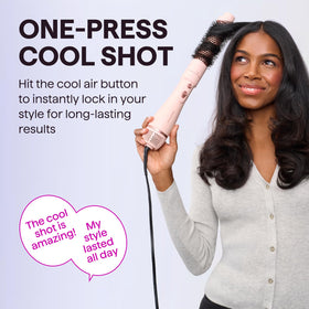 All interchangeable heads of Wavytalk Hair Dryer Brush Set