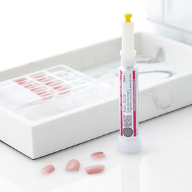 All six BEAUTY SECRETS Nail Glue pens with packaging