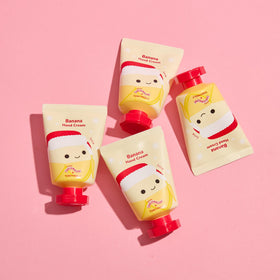 All three hand cream tubes arranged together for gifting