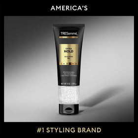 All three TRESemmé Hair Gel tubes in a row