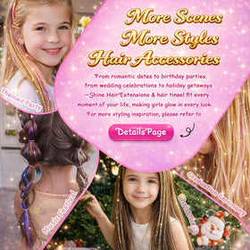 All tools included in the Rootoo Hair Tinsel Kit