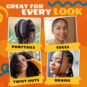 AllDay Locks Braid Gel packaging with ingredients list