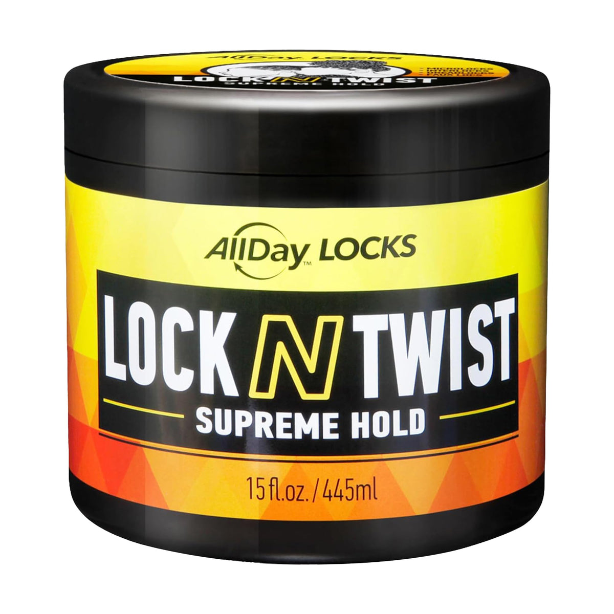AllDay Locks Lock N Twist Gel 15 Oz jar front view