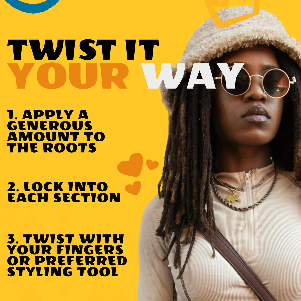 AllDay Locks Lock N Twist Gel 15 Oz jar top view