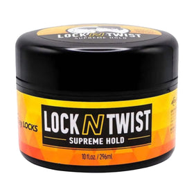 AllDay Locks Lock N Twist Hold Gel 10 Oz jar front view