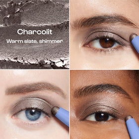 ALLEYOOP 11th Hour Cream Eyeshadow Stick Gray Shimmer back view