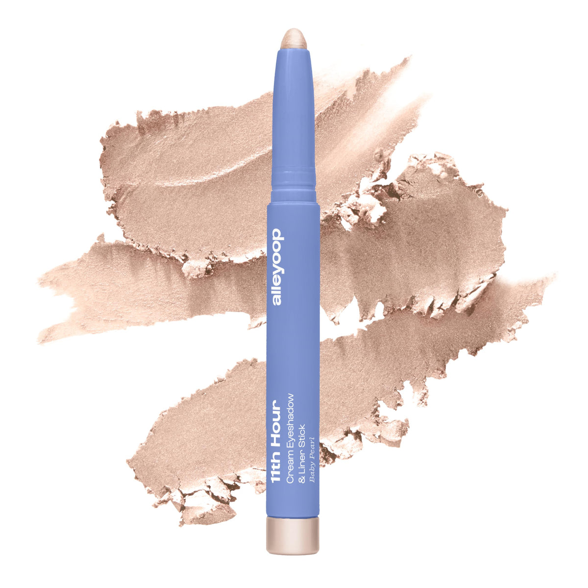 ALLEYOOP 11th Hour Cream Eyeshadow Stick in Champagne Shimmer front view