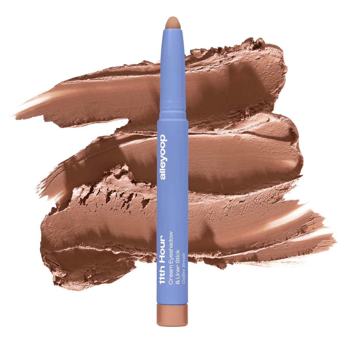 ALLEYOOP 11th Hour Cream Eyeshadow Stick in Chestnut Matte front view