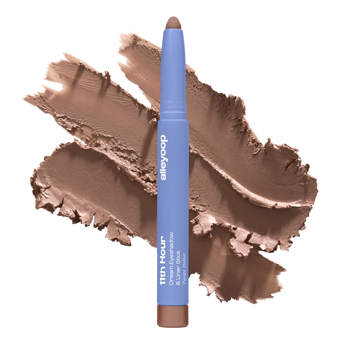 ALLEYOOP 11th Hour Cream Eyeshadow Stick in Taupe Matte front view