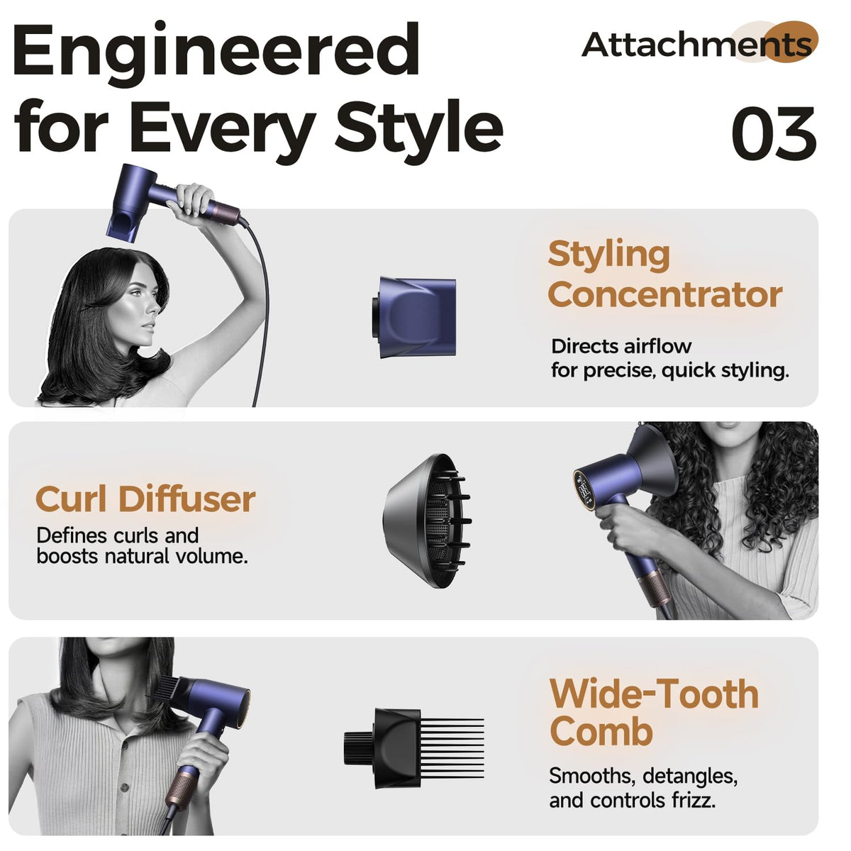 Alloom High-Speed Hair Dryer Pro packaging