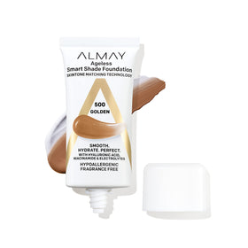 Almay Anti-Aging Foundation Smart Shade 500 Golden front view