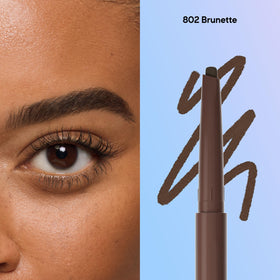 Almay Brow Pencil 802 Brunette flat edge for filling brows