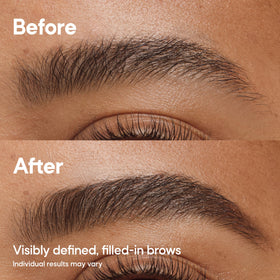 Almay Brow Pencil Dark Blonde #801 natural look application