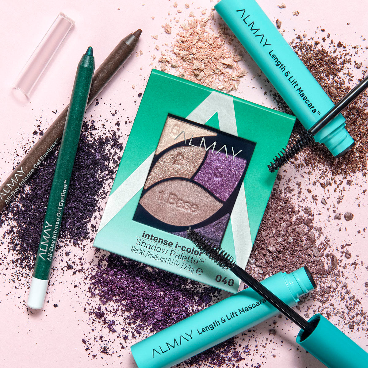Almay Intense I-Color Palette showing sustainable packaging