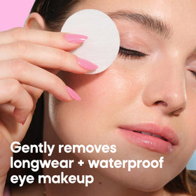 Almay Longwear & Waterproof Eye Makeup Remover Pads jar with lid