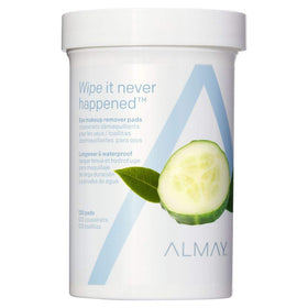 Almay Longwear Waterproof Eye Makeup Remover Pads packaging front view