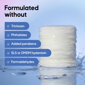 Almay Longwear & Waterproof Eye Makeup Remover Pads packaging with recycling information