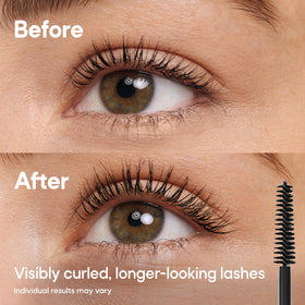Almay Multi-Benefit Mascara applied on lashes