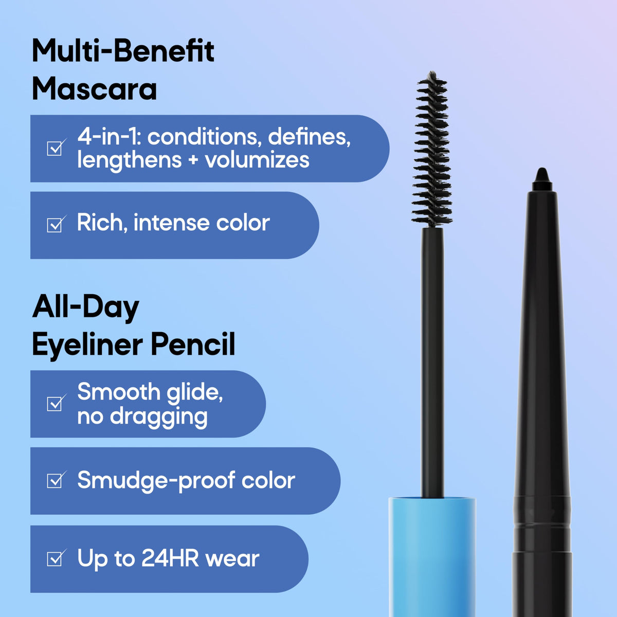 Almay Multi-Benefit Mascara brush close-up