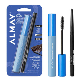 Almay Multi-Benefit Mascara & Eyeliner Duo packaging front view