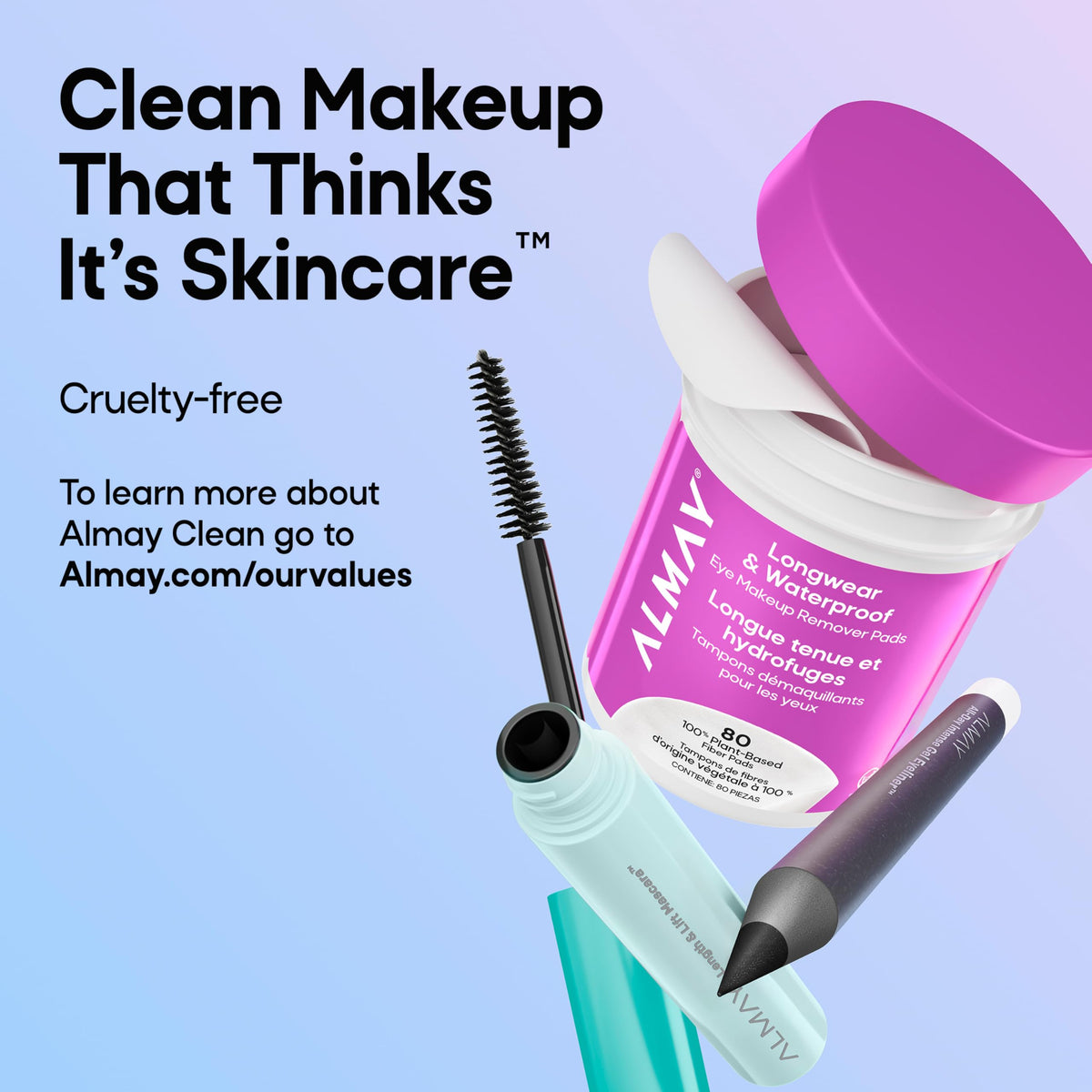 Almay Multi-Benefit Mascara texture close-up
