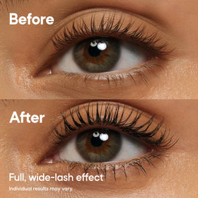 Almay Thickening & Tint Mascara 403 Black Brown on a makeup table