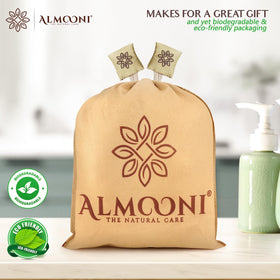 ALMOONI loofah sponge giftable packaging