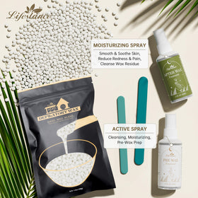 Aloe wax beads from Lifestance for hair removal