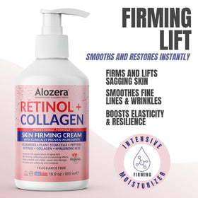 Alozera Firming Body Lotion texture close-up