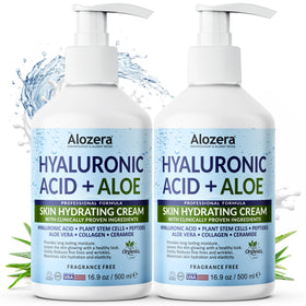Alozera Hydrating Body Lotion 16.9 oz front view