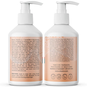 Alozera Rejuvenating Body Lotion 16.9 oz lifestyle use
