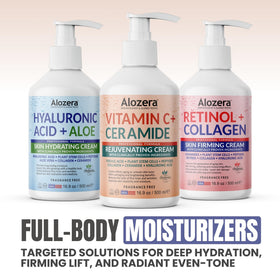 Alozera Rejuvenating Body Lotion 16.9 oz with fresh ingredients