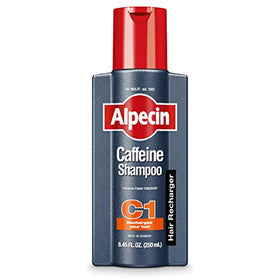 Alpecin C1 Caffeine Shampoo bottle side view