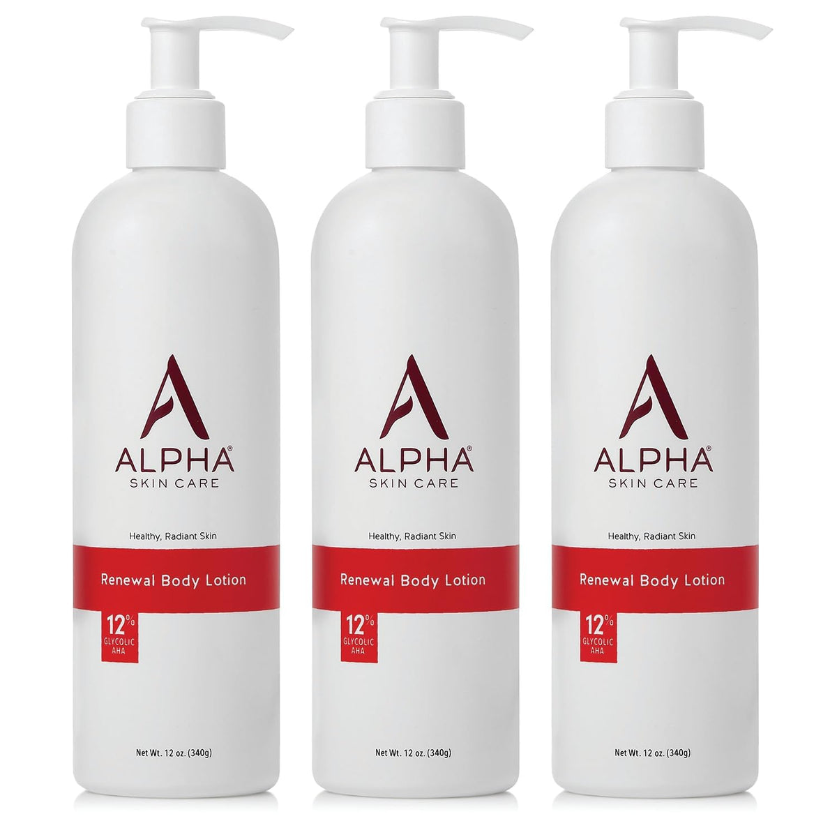 Alpha Revitalizing Body Lotion 12% Glycolic AHA front view