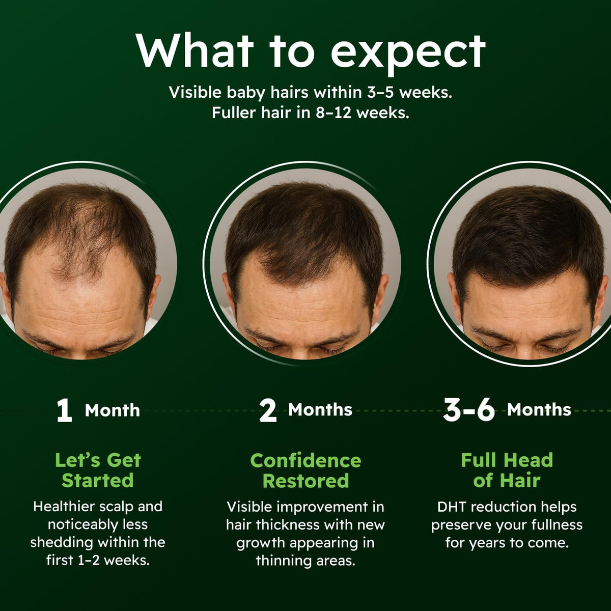 Alphainfuse Hair Serum for Men texture on hand