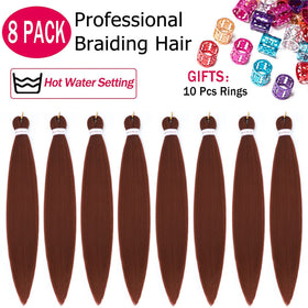 Alrence Braiding Hair 18 Inch close-up showing texture