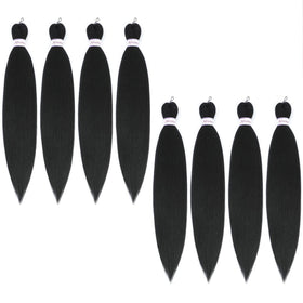 Alrence Braiding Hair 18 Inch pre-stretched pack front view
