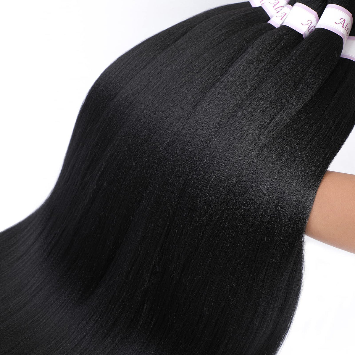 Alrence Braiding Hair 18 Inch with hot water setting instructions