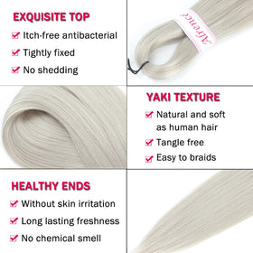 Alrence Braiding Hair 30 Inch close-up of texture