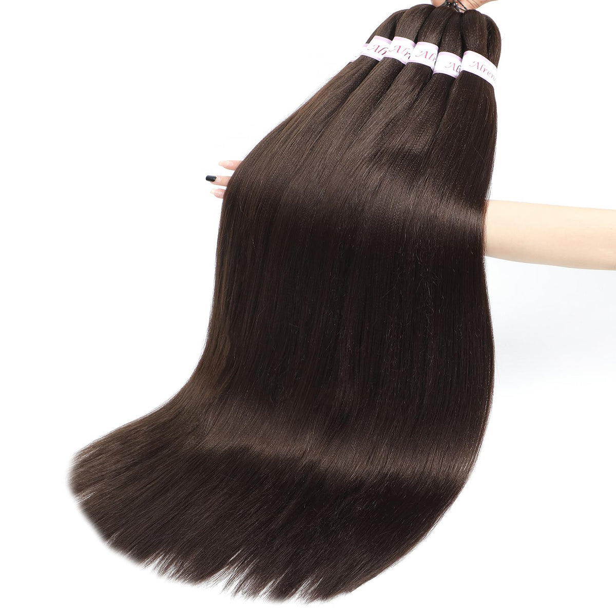 Alrence braiding hair displayed with styling tools