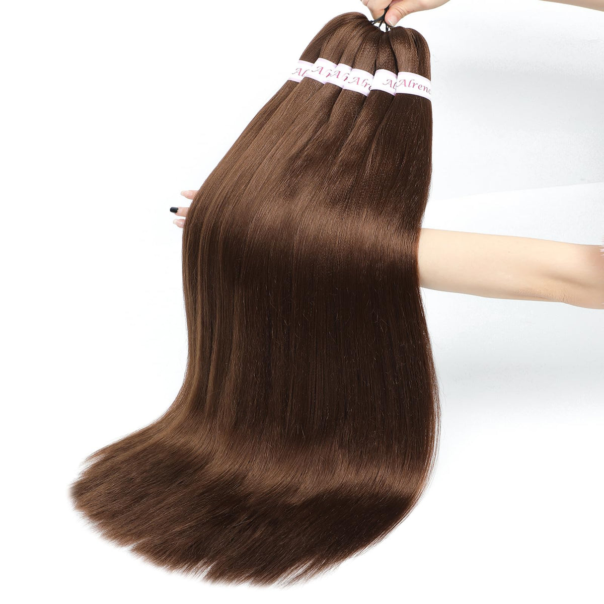 Alrence braiding hair hot water setting demonstration
