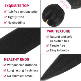 Alrence braiding hair in packaging