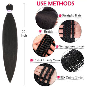 Alrence Braiding Hair installation process