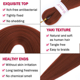 Alrence Braiding Hair packaging and contents